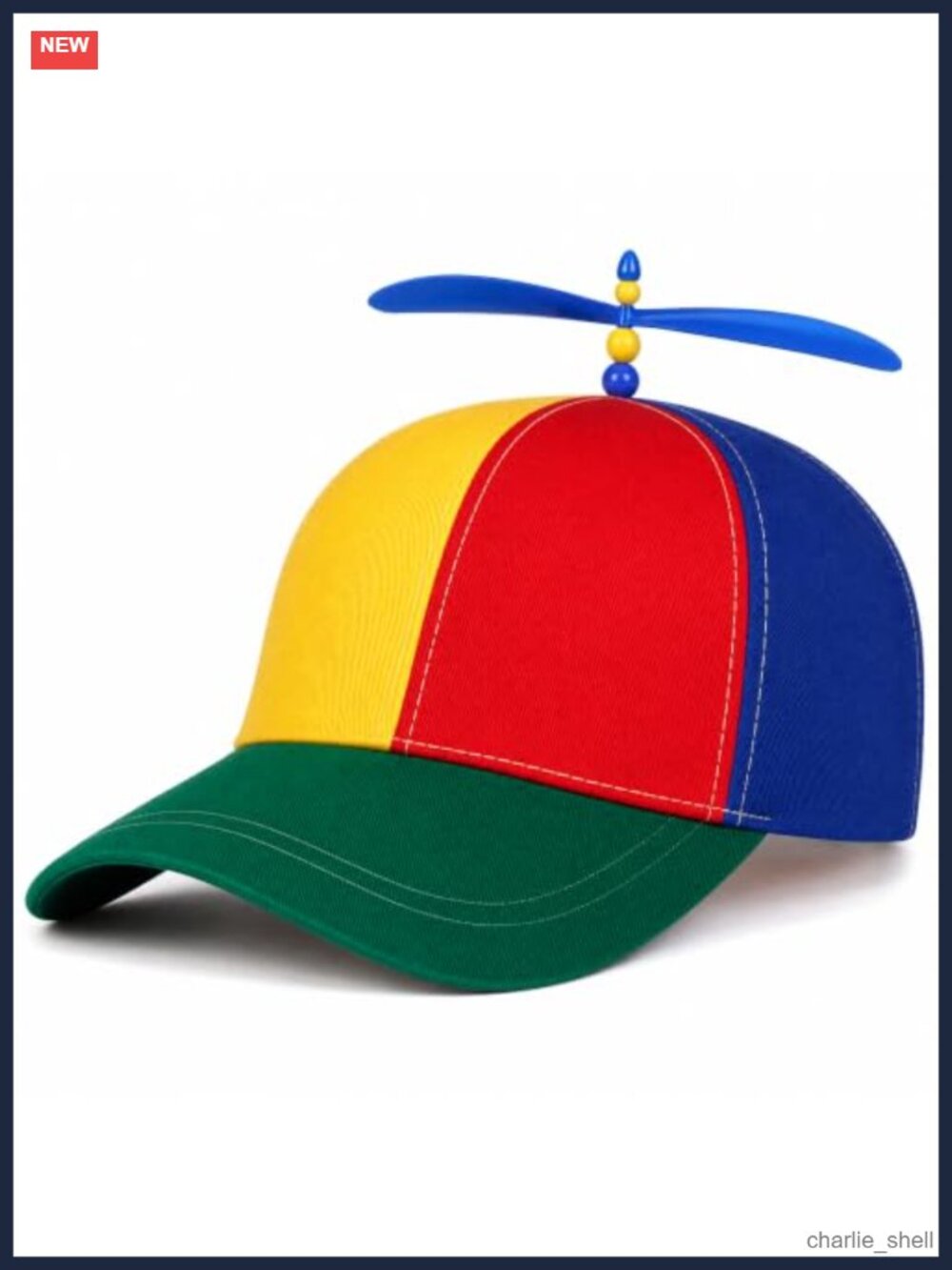 Spinning Propeller Baseball Cap Adjustable Funny Party Hat
